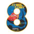 Lightning Mcqueen Number 8 Edible Icing Image